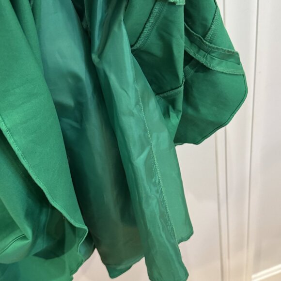 Calvin Klein 16W Green Sleeveless Dress with Belt Workwear Wedding Classic - Picture 6 of 7